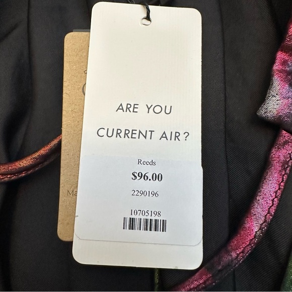 NWT Current Air Metallic Long Sleeve Dress - Picture 11 of 13